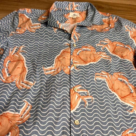 Surfsidesupply Short-Sleeve Shirt – Men’s Size L – Casual Button-Up - Picture 2 of 4